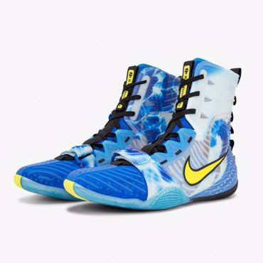 NIKE HYPER KO 3 se BOXING SHOES | blue/sonic yellow